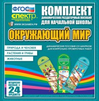 Динамические раздаточные пособия. Окружающий мир (шнуровка). Животные, природа и человек, растения и грибы. - fgospostavki.ru - Асбест