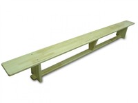 Скамейка гимнастическая (деревянные ножки) (3,5 м)  - fgospostavki.ru - Асбест