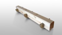 Дорожка-балансир 150*30*21 см (дерево) - fgospostavki.ru - Асбест
