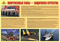 Плакат "Вооруженные Силы – защитники Отечества" - fgospostavki.ru - Асбест