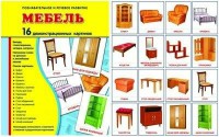 Демонстрационные карточки "Мебель" - fgospostavki.ru - Асбест