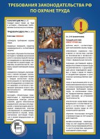 Комплект плакатов "Охрана труда на объекте" - fgospostavki.ru - Асбест