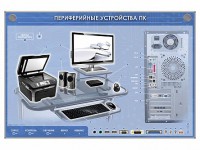 Электрифицированный информационный стенд-тренажер "Периферийные устройства персонального компьютера" с функцией контроля и обучения - fgospostavki.ru - Асбест