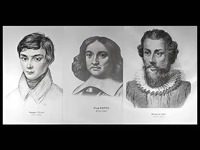 Портреты математиков (18 штук, формат А3) - fgospostavki.ru - Асбест