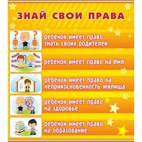 Стенд "Знай свои права" - fgospostavki.ru - Асбест