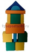 Мягкий модуль-конструктор "Городок" (12 элементов) - fgospostavki.ru - Асбест
