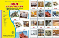Демонстрационные карточки "Дом и его части" - fgospostavki.ru - Асбест