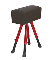 Козел гимнастический переменной высоты (чехол из натуральной кожи) - fgospostavki.ru - Асбест