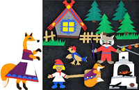 Пособие для слабовидящих детей - Театр-сказка "Жихарка" - fgospostavki.ru - Асбест