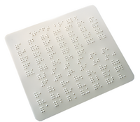 Пособие для слабовидящих детей - Рельефно-точечный шрифт Брайля - fgospostavki.ru - Асбест