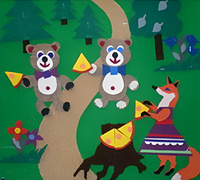 Пособие для слабовидящих детей - Театр-сказка "Два жадных медвежонка" - fgospostavki.ru - Асбест