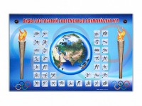 Электрифицированный стенд "Виды состязаний современных Олимпийских игр" - fgospostavki.ru - Асбест