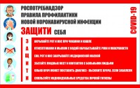 Плакат "Правила профилактики коронавируса" - fgospostavki.ru - Асбест