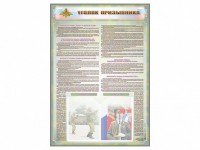 Стенд-уголок "Уголок призывника" - fgospostavki.ru - Асбест