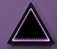 Светозвуковая панель «Бесконечность треугольник» - fgospostavki.ru - Асбест