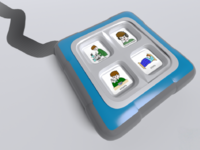 Игровой коммуникатор 4-х кнопочный №3 - fgospostavki.ru - Асбест