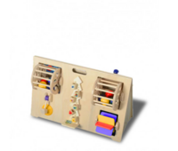 Двухсторонняя тактильная панель «Моя елочка» - fgospostavki.ru - Асбест