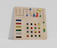 Настенный модуль «Радуга» - fgospostavki.ru - Асбест