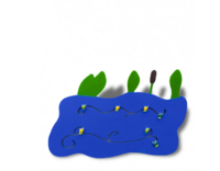 Тактильно-развивающая панель «Пруд» - fgospostavki.ru - Асбест