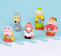 Набор резиновых игрушек «Красная шапочка» - fgospostavki.ru - Асбест