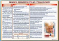 Стенд-уголок "Техника безопасности на уроках химии" - fgospostavki.ru - Асбест