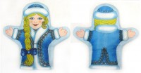 Кукла-рукавичка "Снегурочка" - fgospostavki.ru - Асбест