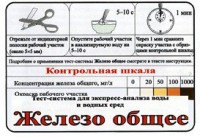 Тест-система «Железо общее» - fgospostavki.ru - Асбест