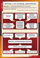 Комплект таблиц. ОБЖ. Здоровый образ жизни. - fgospostavki.ru - Асбест
