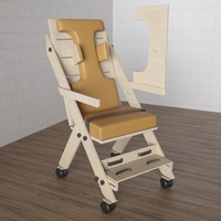 Стул для ребенка с ОВЗ «Новые горизонты» №4 со столешницей коричневый - fgospostavki.ru - Асбест