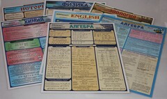 Таблица раздаточная "Английский язык - Часть 9. Разговорник" - fgospostavki.ru - Асбест