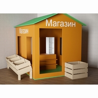 Игровой домик «Рынок» - fgospostavki.ru - Асбест