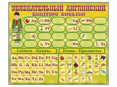 Комплект оборудования "Английский алфавит" с комплектом тематических магнитов - fgospostavki.ru - Асбест