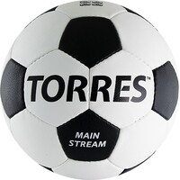 Мяч футбольный TORRES Main Stream (размер 4, синтетическая кожа, тренировочный) - fgospostavki.ru - Асбест