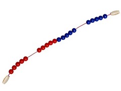 Бусы для счета в пределах 20 (раздаточные) - fgospostavki.ru - Асбест