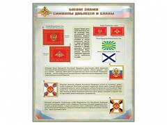 Стенд "Боевое знамя. Символы доблести и славы" - fgospostavki.ru - Асбест