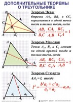 Комплект таблиц Треугольники (19 таблиц) - fgospostavki.ru - Асбест