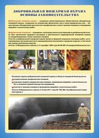 Комплект плакатов "Добровольная пожарная дружина" - fgospostavki.ru - Асбест
