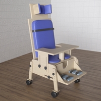 Стул для ребенка с ОВЗ «Новые горизонты» №3 со столешницей фиолетовый - fgospostavki.ru - Асбест