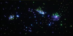 Настенный фиброоптический ковер "Млечный путь" 200х100, 450 точек - fgospostavki.ru - Асбест
