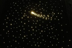 Настенный фибероптический ковер «Звездное небо» 1,45х1,45м, 160 звезд в комплекте со светогенератором - fgospostavki.ru - Асбест