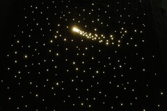 Настенный фибероптический ковер «Звездное небо» 1,45х1,45 м, 120 звезд в комплекте со светогенератором - fgospostavki.ru - Асбест