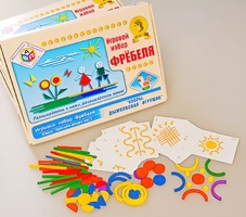 Игровой набор Фребеля "Узоры. Дымковская игрушка" (серия "Красота вокруг нас") - fgospostavki.ru - Асбест