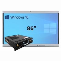 Интерактивная панель 86" (встроенный ПК Win10, Intel i5) - fgospostavki.ru - Асбест
