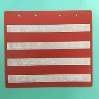 Красный лист-вкладыш в папку ПЕКС БОЛЬШАЯ  для карточек 4*4 см - fgospostavki.ru - Асбест