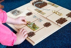 Тактильно-развивающая панель “Замочки” - fgospostavki.ru - Асбест