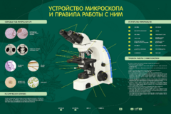 Электрифицированный стенд "Устройство микроскопа и правила работы c ним" - fgospostavki.ru - Асбест