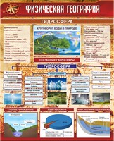 Стенд "Физическая география. Гидросфера" Вариант 1 - fgospostavki.ru - Асбест