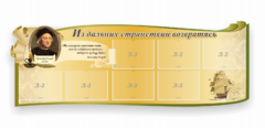 Стенд резной "Из дальних странствий возвратясь" - fgospostavki.ru - Асбест