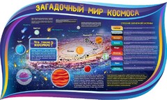 Стенд "Загадочный мир космоса" - fgospostavki.ru - Асбест