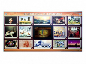 Интерактивный электрифицированный стенд "Живопись и графика" - fgospostavki.ru - Асбест